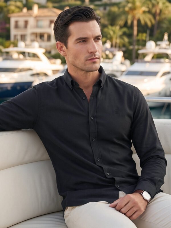Black Oxford Shirt (CSB-320)