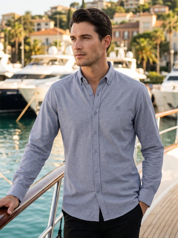 Grey Oxford Shirt (CSB-321)