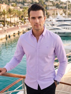 Purple Oxford Shirt (CSB-322)