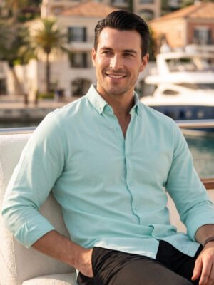 Light Green Oxford Shirt (CSB-324)