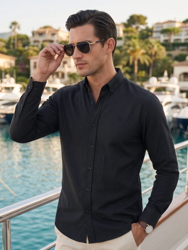 Black Oxford Shirt (CSB-331)