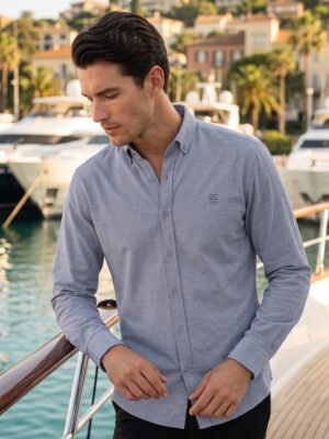 Grey Oxford Shirt (CSB-332)