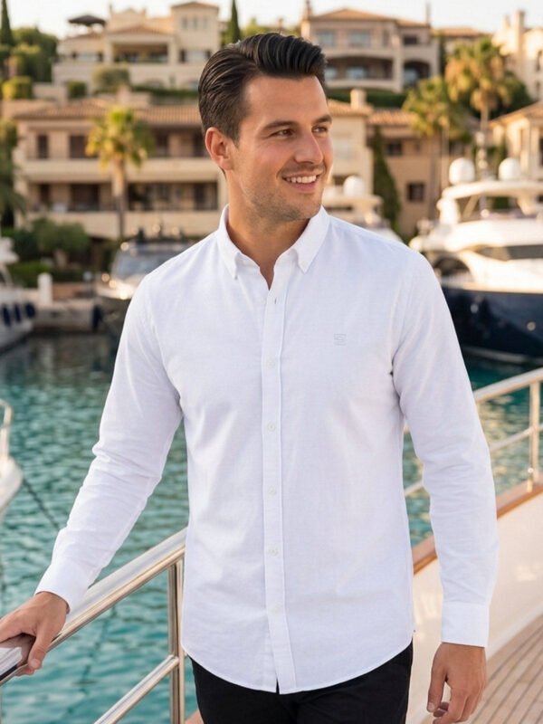 White Oxford Shirt (CSB-337)
