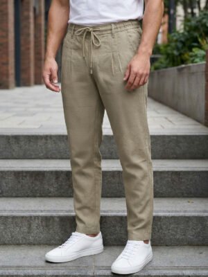 Beige Cotton Stretch Trouser (CST-027)