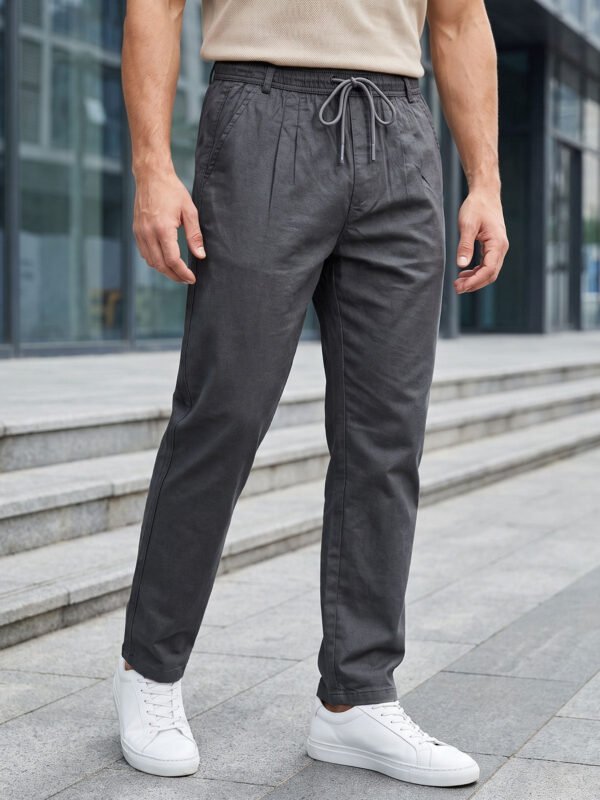 Dark Grey Cotton Stretch Trouser (CST-039)