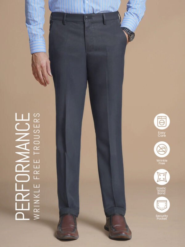 CTR117-2_3e5dce73-4f35-417e-8662-cb7aba82576c_0004_1.jpg Navy Blue Performance Wrinkle Free Trouser (CTR-117)