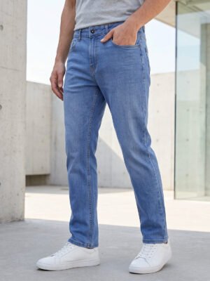 Ice Blue Straight Fit Jeans 59