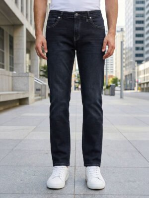 Indigo Blue Straight Fit Jeans 52