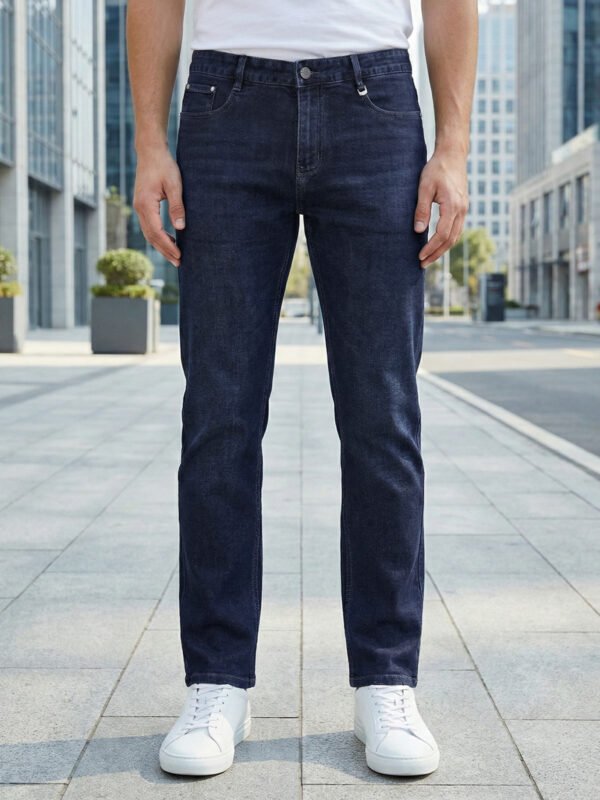 DENIMMIDBLUEINDIGO54-1.jpg Mid Blue Indigo Straight Fit Imported Jeans 54