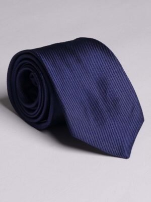 DarkBluePlainTie_TIE-687.jpg Dark Blue Plain Tie (TIE-687)