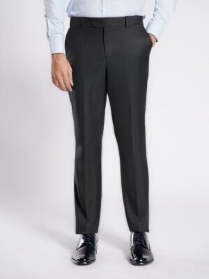 Black Plain Executive Formal Dress Pant (FDT-292)