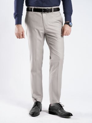 Beige Plain Executive Formal Dress Pant (FDT-299)
