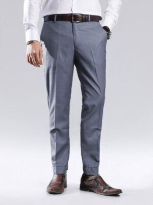 Grey Plain Executive Formal Dress Pant (FDT-311)