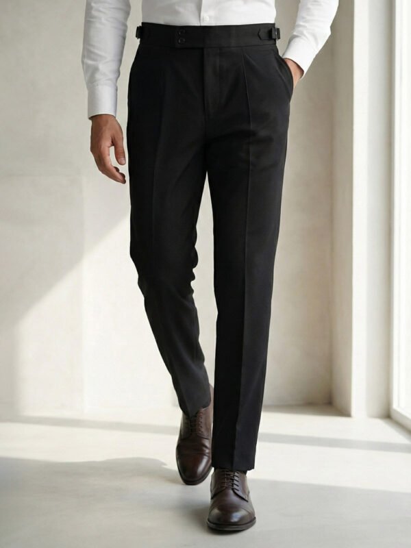 Black Imported Gurkha Pant  (FDT-317)