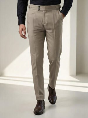 Khaki Imported Gurkha Pant  (FDT-321)