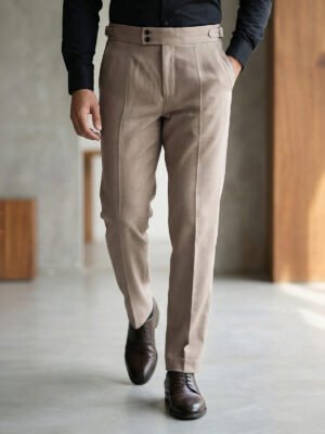 Light Brown Imported Gurkha Pant  (FDT-322)