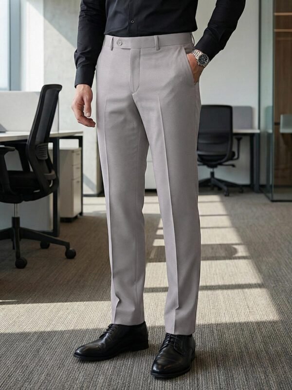 Fawn Plain Executive Formal Dress Pant (FDT-352)