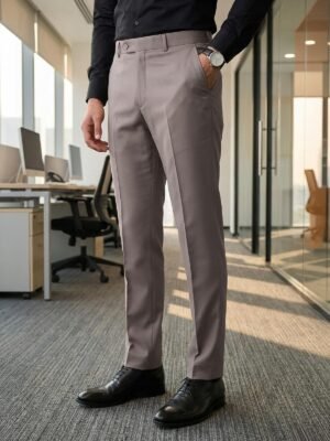 Beige Executive Formal Dress Pant (FDT-366)