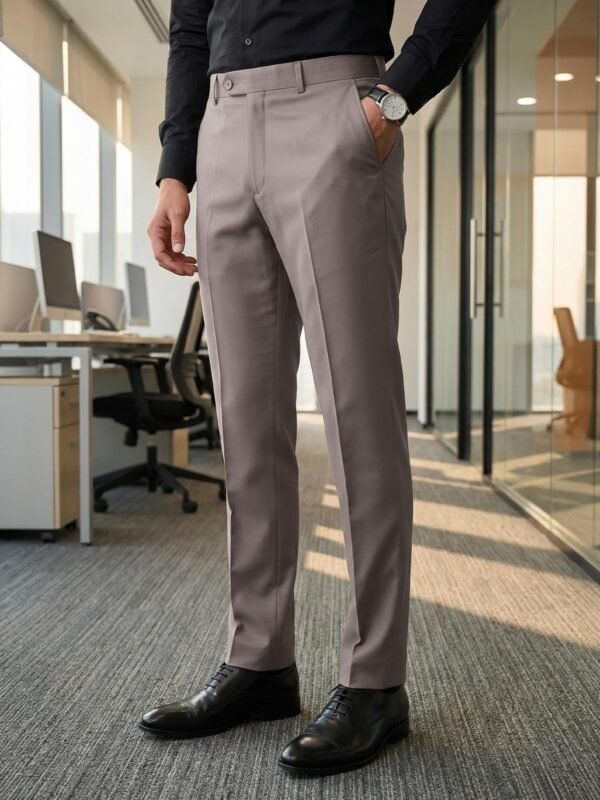 Beige Executive Formal Dress Pant (FDT-366)