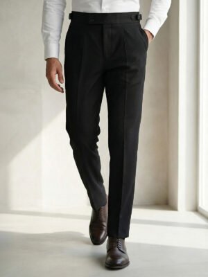 Black Imported Gurkha Pant  (FDT-385)
