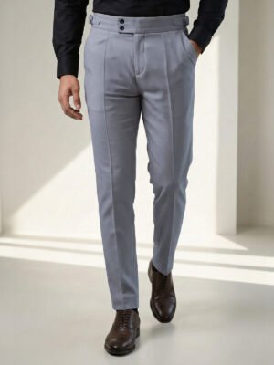 Light Grey Imported Gurkha Pant  (FDT-387)