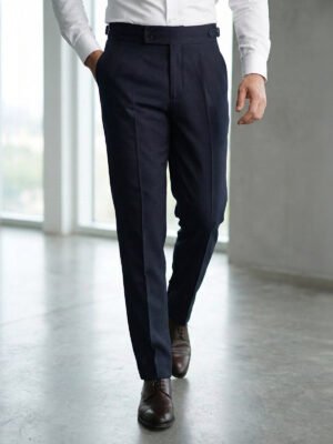 Navy Blue Imported Gurkha Pant  (FDT-389)
