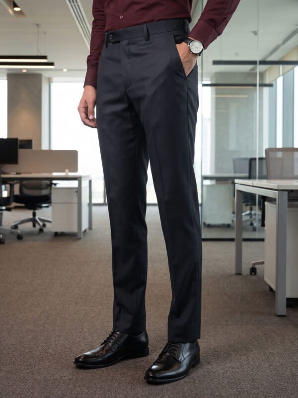 Dark Grey Executive Formal Dress Pant (FDT-396)