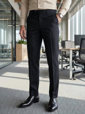 Black Executive Formal Dress Pant (FDT-402)