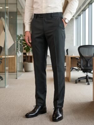 Dark Green Executive Formal Dress Pant (FDT-410)