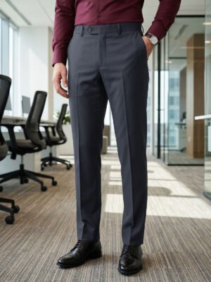 Graphite Grey Executive Formal Dress Pant (FDT-415)