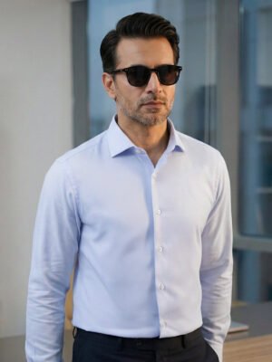 Blue Self, Cutaway Collar, Elite Edition, Men’s Formal Shirt (FS-2670)