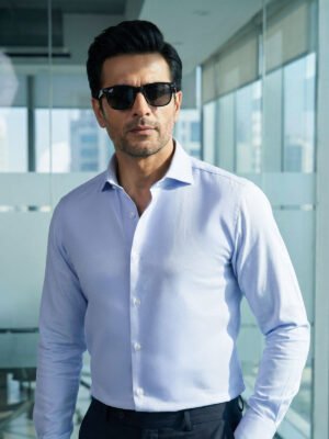 Blue Self, Cutaway Collar, Elite Edition, Men’s Formal Shirt (FS-2719)