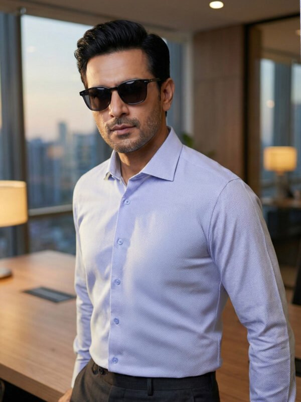 Blue Self, Cutaway Collar, Elite Edition, Men’s Formal Shirt (FS-2737)