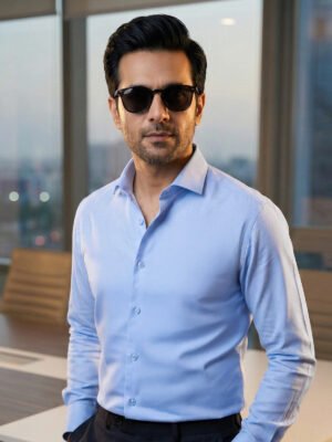 Blue Self, Cutaway Collar, Elite Edition, Men’s Formal Shirt (FS-2742)