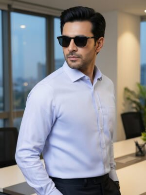 Blue Self, Cutaway Collar, Elite Edition, Men’s Formal Shirt (FS-2743)