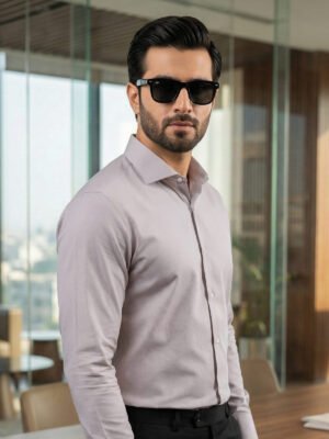 Fawn Plain, Cutaway Collar, Elite Edition, Men’s Formal Shirt (FS-2752)