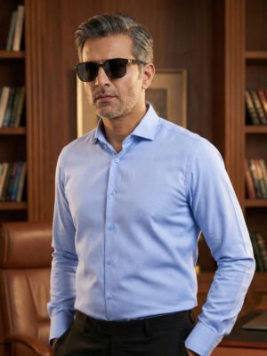 Blue Self, Cutaway Collar, Elite Edition, Men’s Formal Shirt (FS-2804)