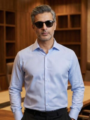Blue Self, Cutaway Collar, Premium Edition, Men’s Formal Shirt (FS-2894)