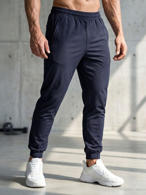 Navy Blue Men's Jogging Trouser (JT-037)
