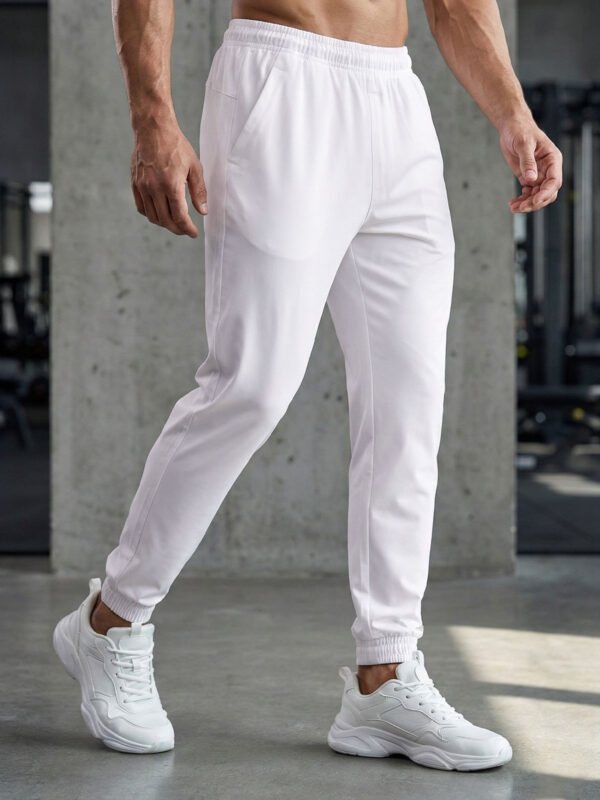 White Men's Jogging Trouser (JT-040)