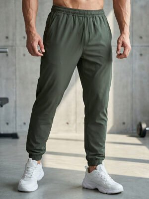 Dark Green Men's Jogging Trouser (JT-041)