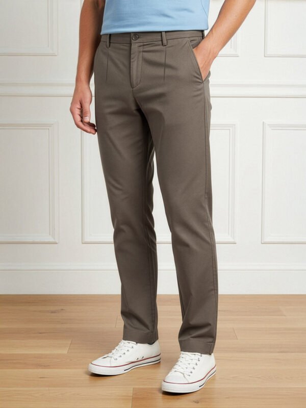 Dark Brown Stretch Trouser (LT-57)