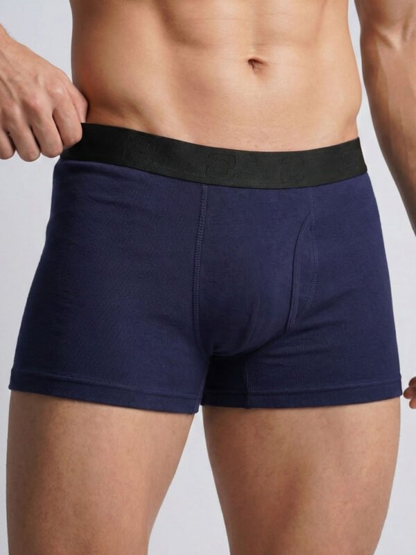 MB017.jpg Navy Blue Men's Boxer (MB-017)