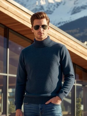 Blue Men’s High Neck (TNS-014)