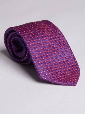 Dark Purple Textured Tie (TIE-748)
