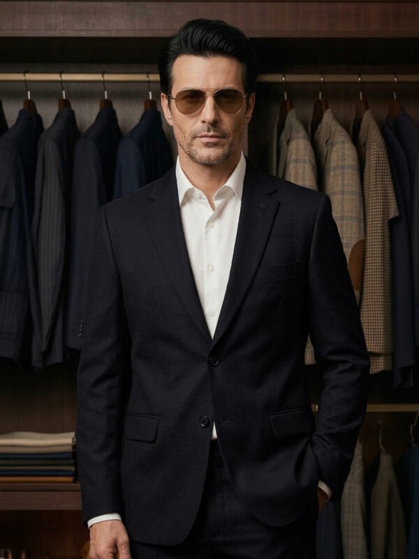 Black Two Piece Suit (SF-142)