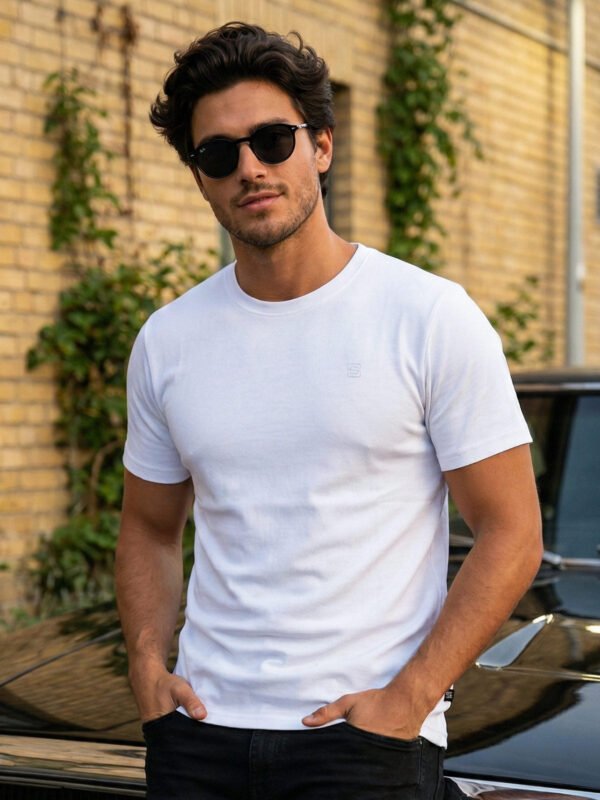 TEE425-1.jpg White Basic T-Shirt (TEE-425)