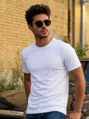 White Basic -Shirt (TEE-433)