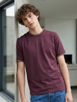 Maroon Basic T-Shirt (TEE-441)