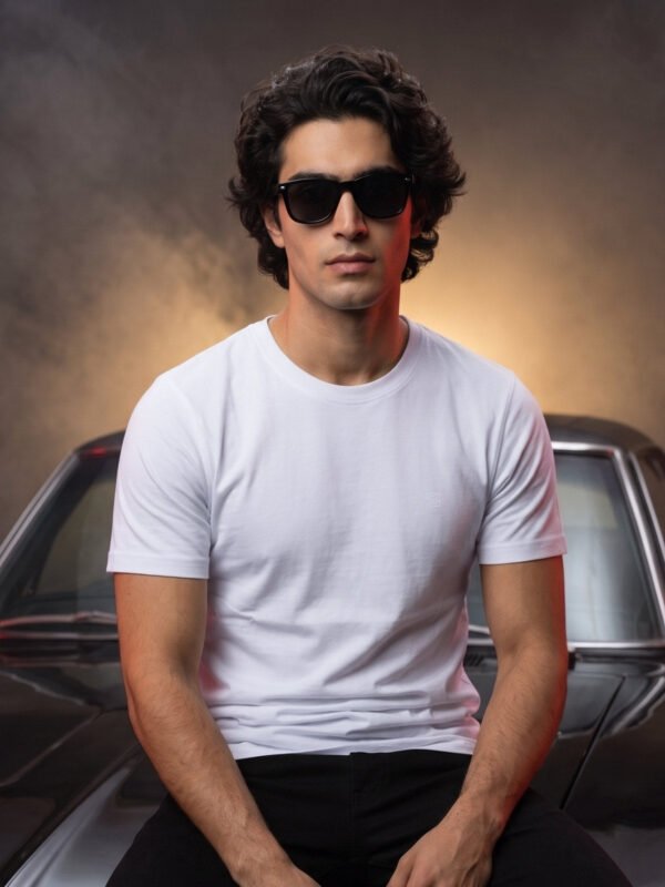 White Basic T-Shirt (TEE-479)